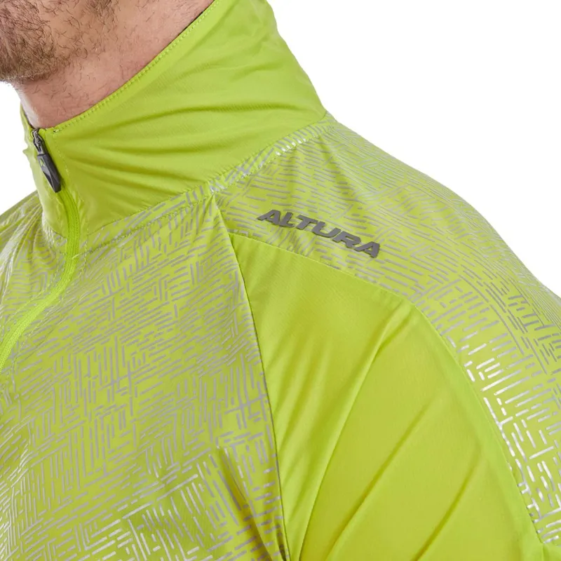 Altura Icon Rocket Packable Jacket Lime-4