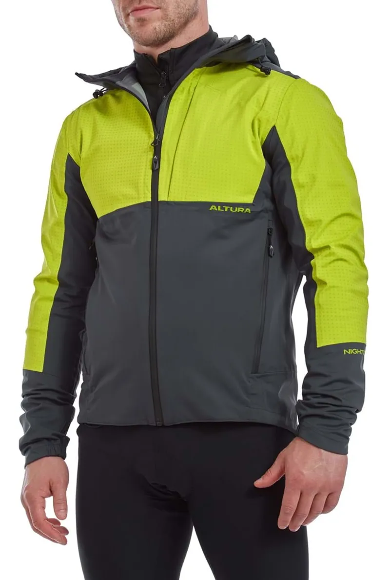 Altura Nightvision Zephyr Stretch Jacket Lime/Navy-3