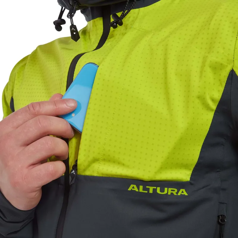 Altura Nightvision Zephyr Stretch Jacket Lime/Navy-4