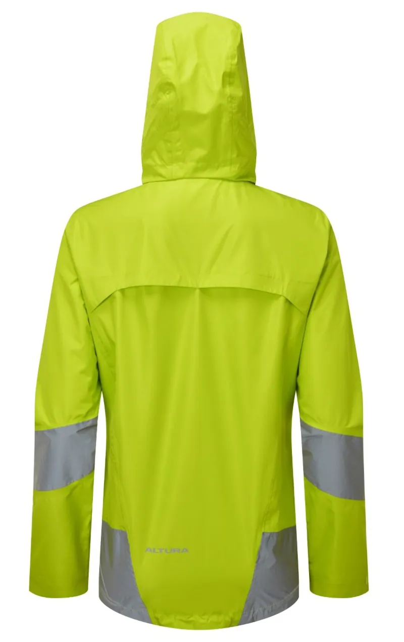 Altura Nightvision Typhoon Womens Waterproof Jacket Lime-3