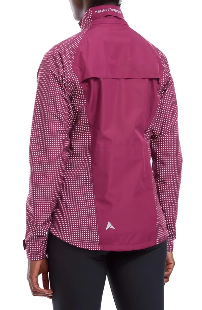 Altura Nightvision Storm Waterproof Womens Jacket Pink-3