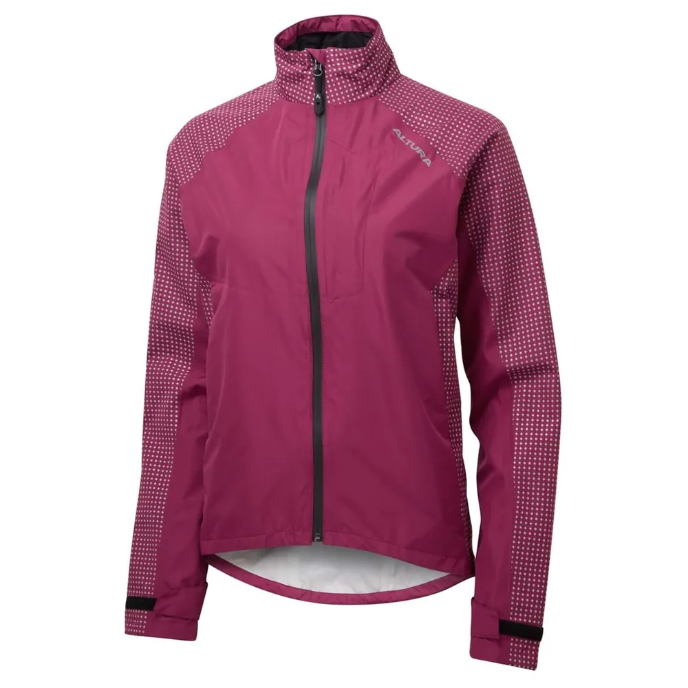 Image of Altura Nightvision Storm Waterproof Womens Jacket Pink
