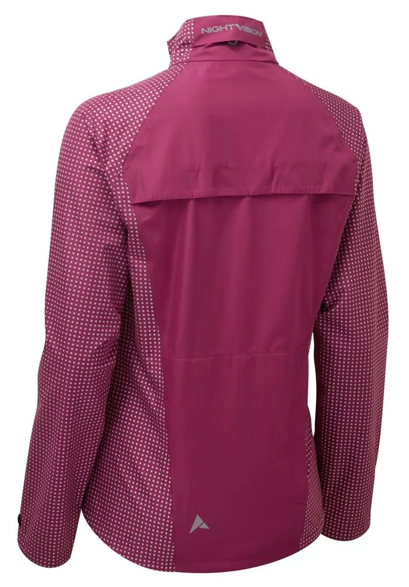 Altura Nightvision Storm Waterproof Womens Jacket Pink-1