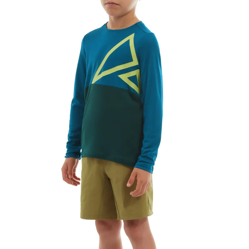 Altura Spark Kids LS Trail Jersey Blue/Teal-5