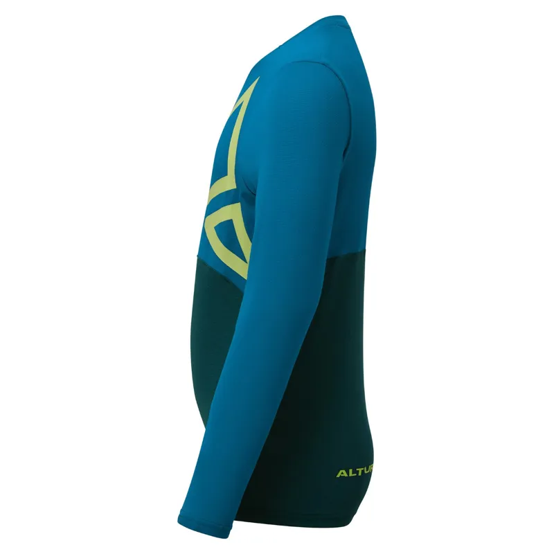 Altura Spark Kids LS Trail Jersey Blue/Teal-2