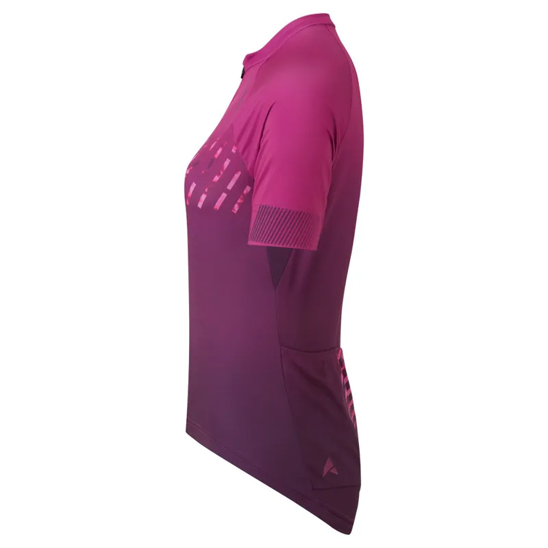 Altura Airstream Womens Short Sleeve Road Jersey Purple-2