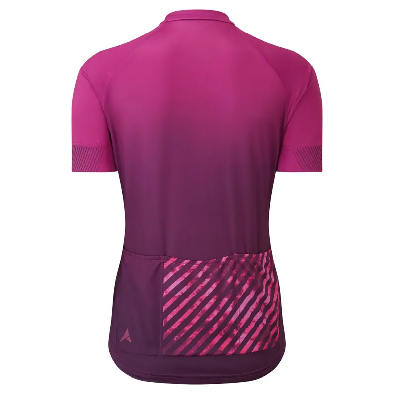 Altura Airstream Womens Short Sleeve Road Jersey Purple-1
