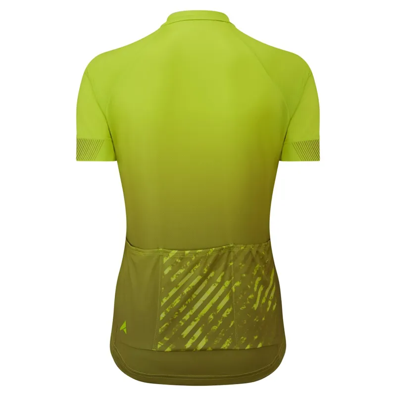 Altura Airstream Womens SS Road Jersey Lime-1