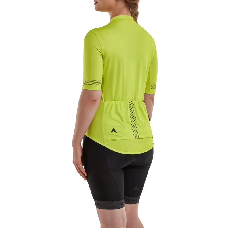 Altura Icon Womens SS Road Jersey Lime-4