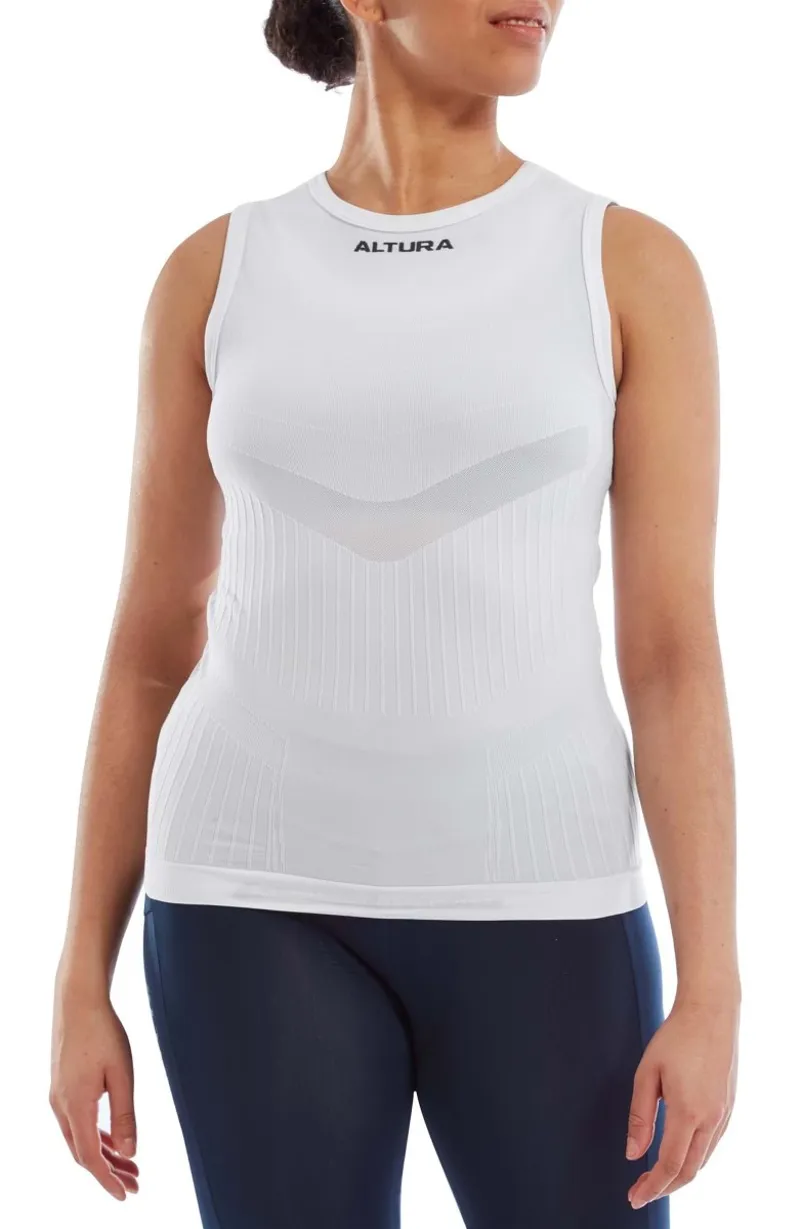 Altura Unisex Tempo Nahtloser Baselayer Ohne Ärmel – Atmungsaktiv & Leicht Für Radsport & Outdoor