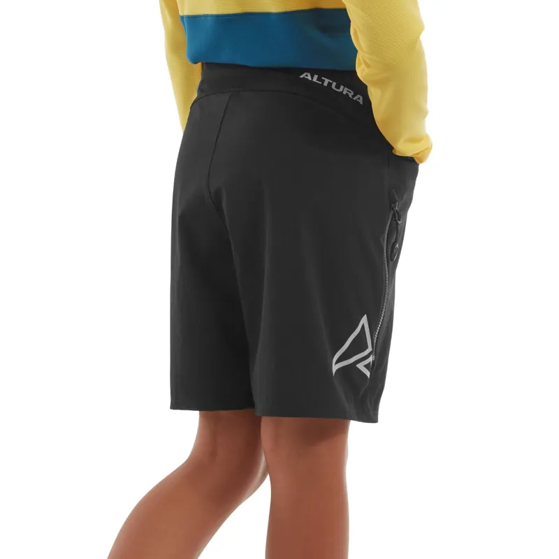 Altura Spark Trail Kids MTB Shorts Black-6
