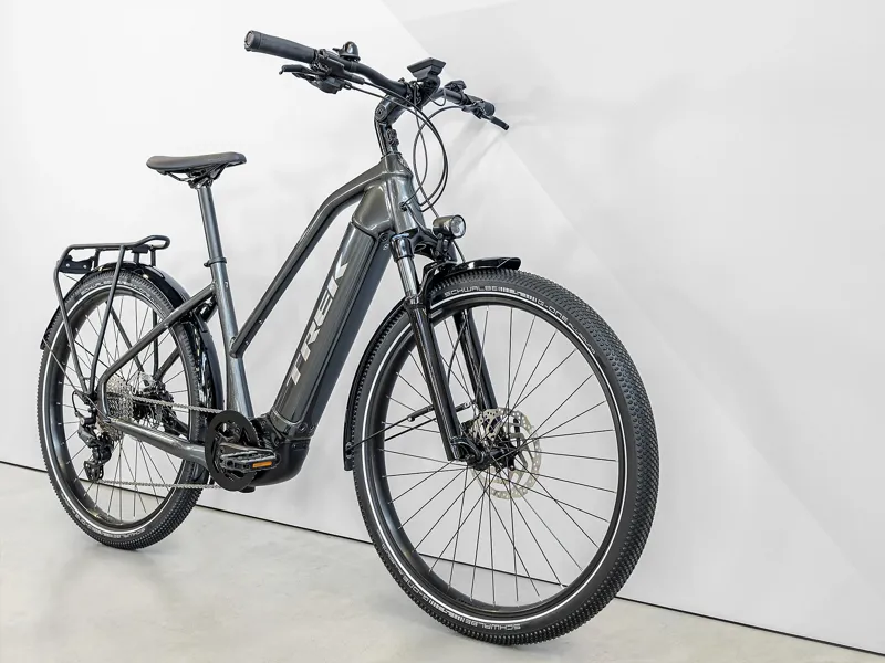 Trek Allant+ 7 Stagger Electric Bike 2023 Lithium Grey -1