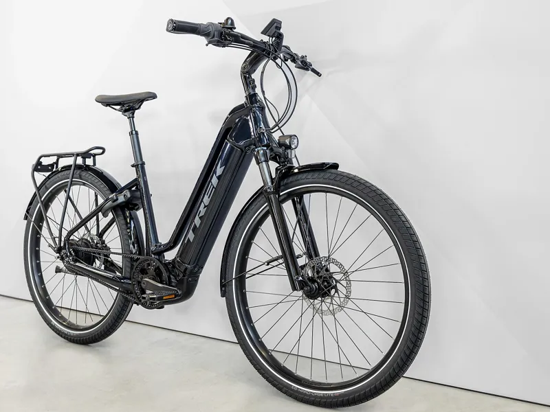 Trek Allant+ 9 Low Step Electric Bike 2025 Deep Dark Blue-1