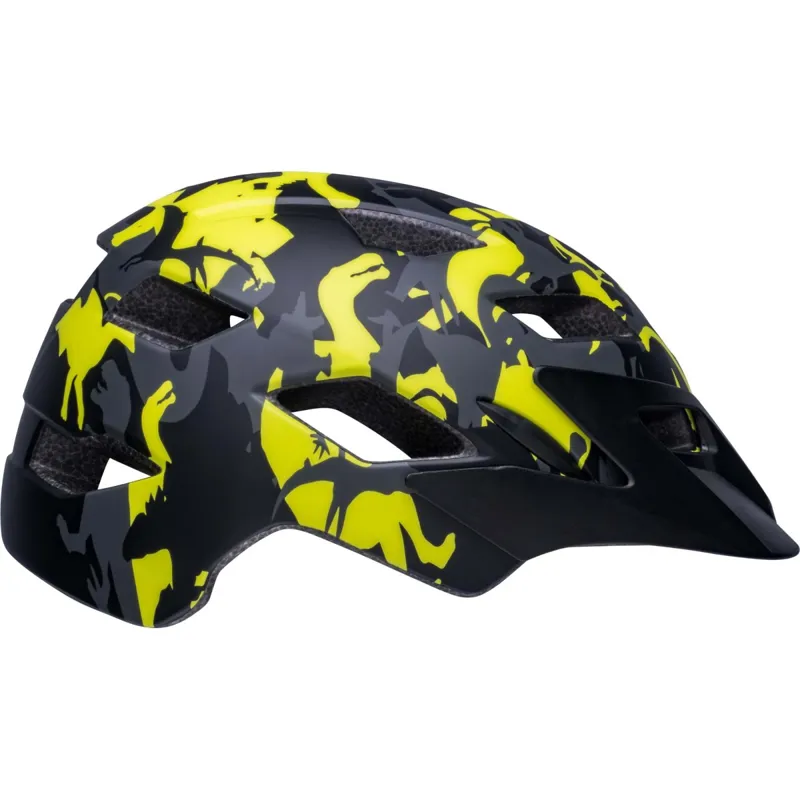 Bell Sidetrack Kids Helmet Camosaurus Matte Black-3