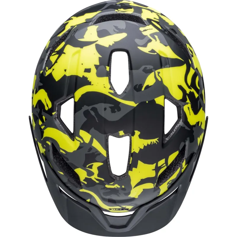 Bell Sidetrack Kids Helmet Camosaurus Matte Black-5