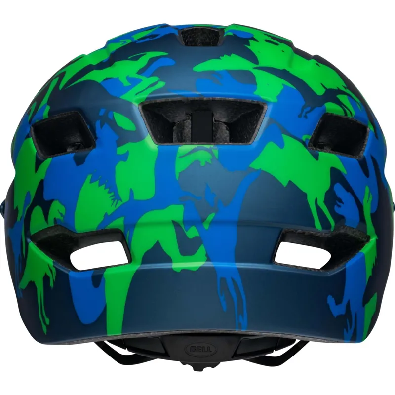 Bell Sidetrack Kids Helmet Camosaurus Matte Blue-4