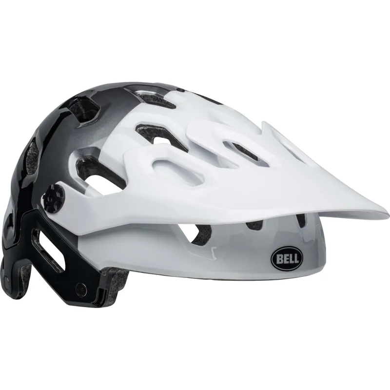 Bell Super 3R Mips MTB Full Face Helmet M 55-59cm White/Black-4