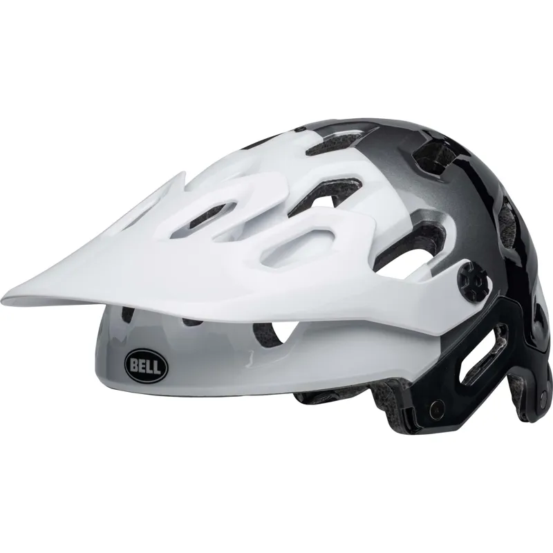 Bell Super 3R Mips MTB Full Face Helmet M 55-59cm White/Black-5