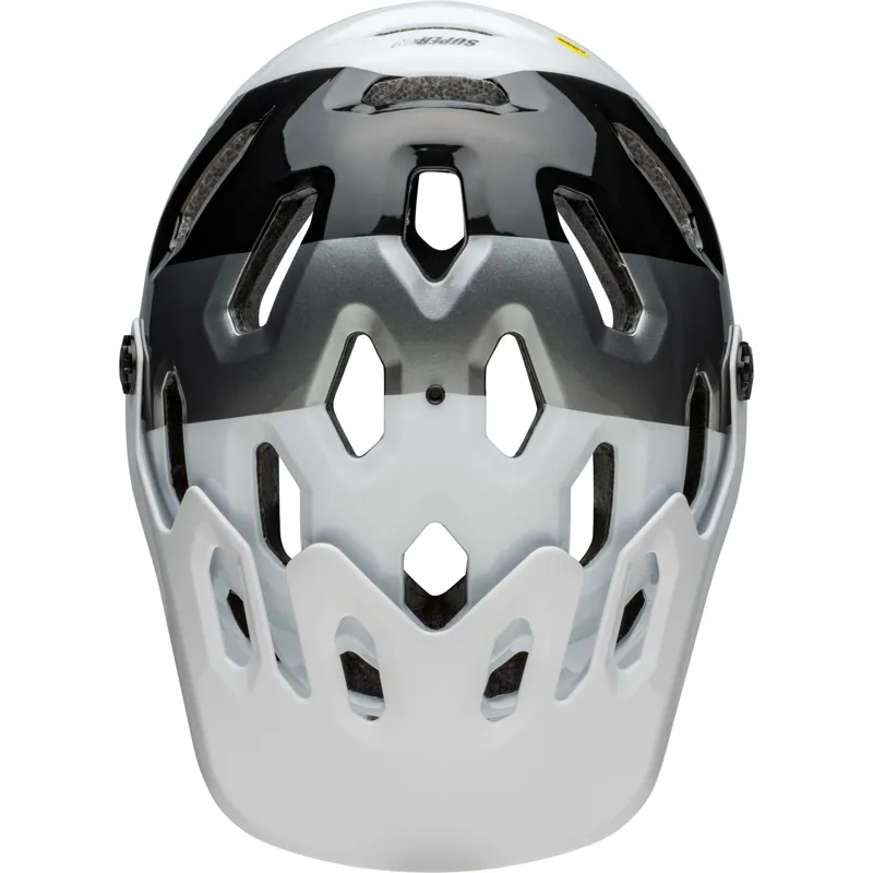 Bell Super 3R Mips MTB Full Face Helmet M 55-59cm White/Black-9