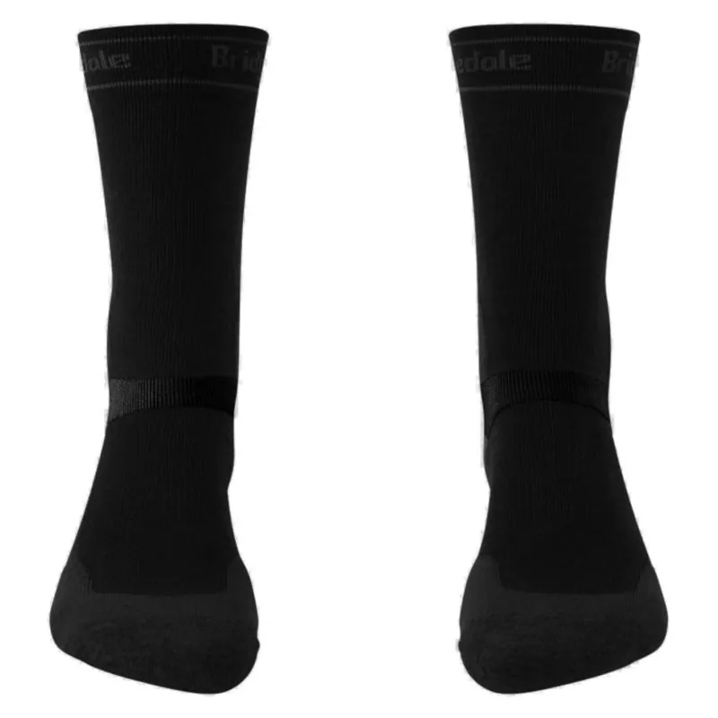 Bridgedale MTB Mid Season Weight T2 Merino Sport Boot Sock Black-1