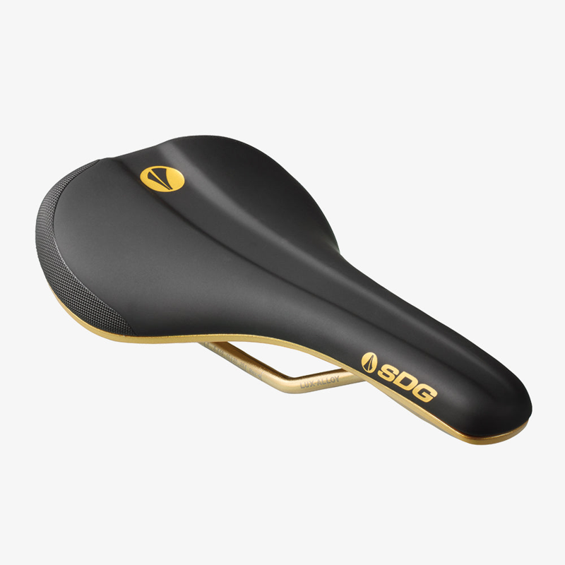 SDG Bel Air 3.0 Galaxic Lux-Alloy Rail Saddle Black/Gold-5