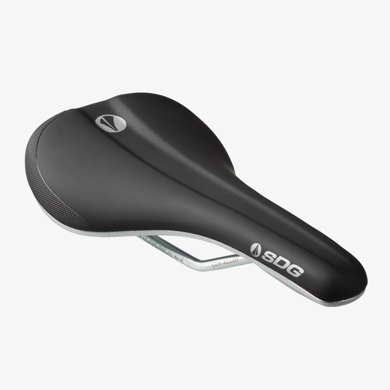 SDG Bel Air 3.0 Galaxic Lux-Alloy Rail Saddle Black/Silver-1