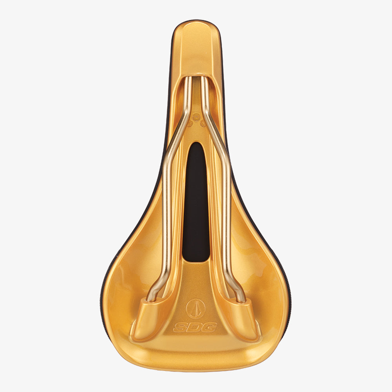 SDG Bel Air 3.0 Galaxic Lux-Alloy Rail Saddle Black/Gold-3