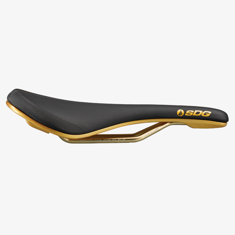 SDG Bel Air 3.0 Galaxic Lux-Alloy Rail Saddle Black/Gold-2