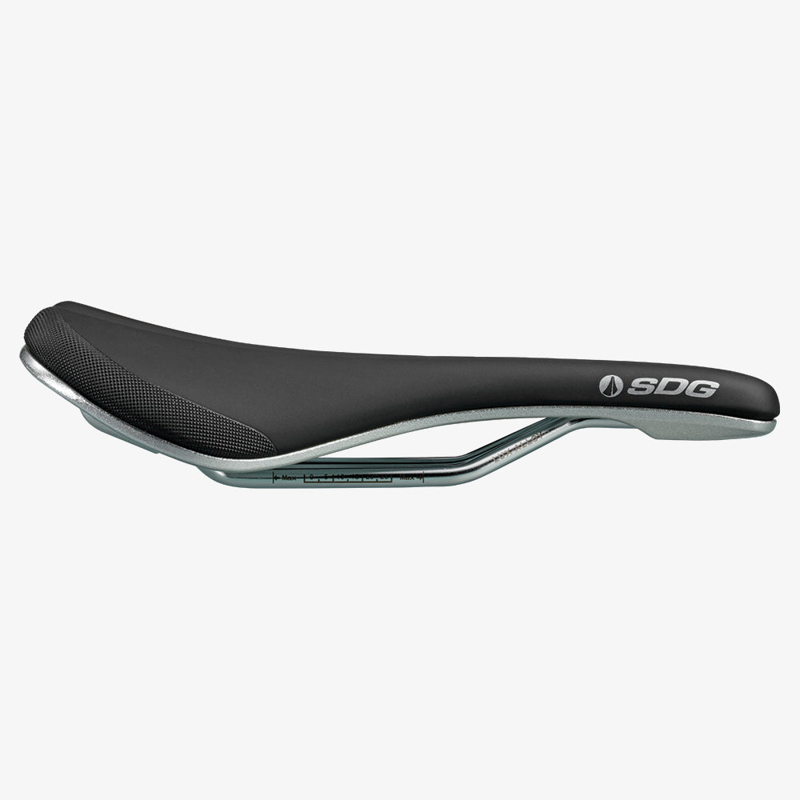SDG Bel Air 3.0 Galaxic Lux-Alloy Rail Saddle Black/Silver-3