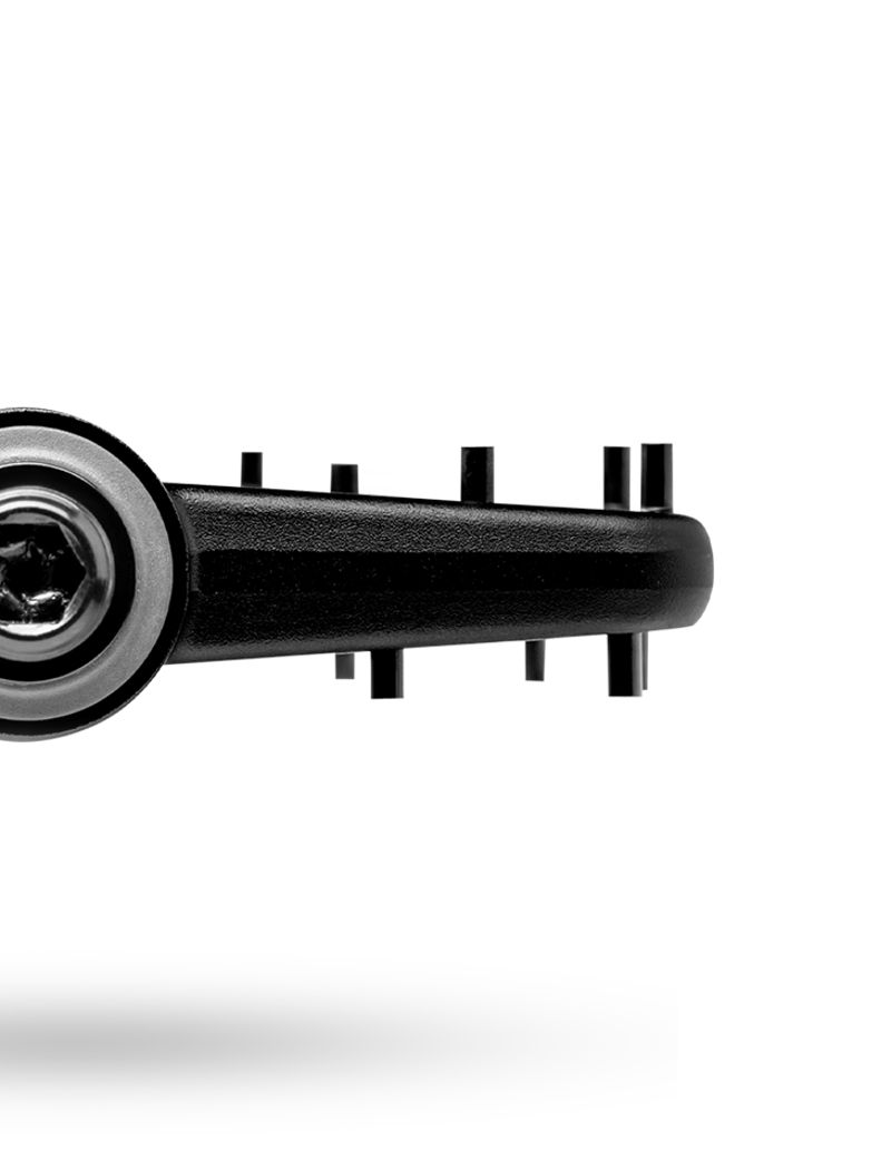 PNW Loam MTB Flat Pedal Black Out-2