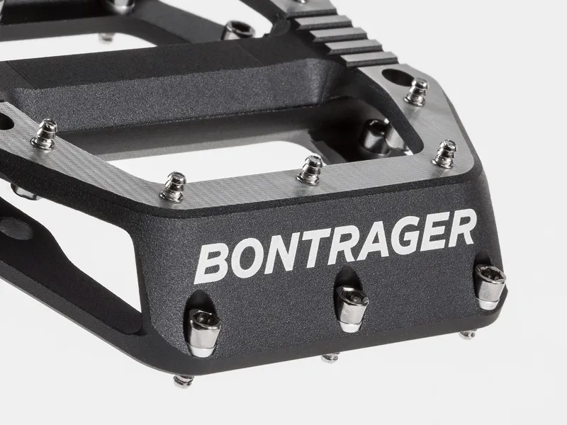 Bontrager Line Pro MTB Flat Pedal Black/Polished Silver-1