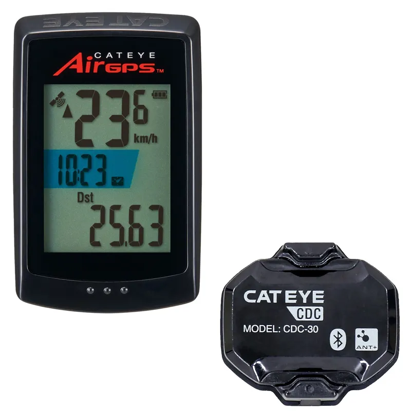 Cateye Air Gps Cycle Computer With Cadence Sensor: size
