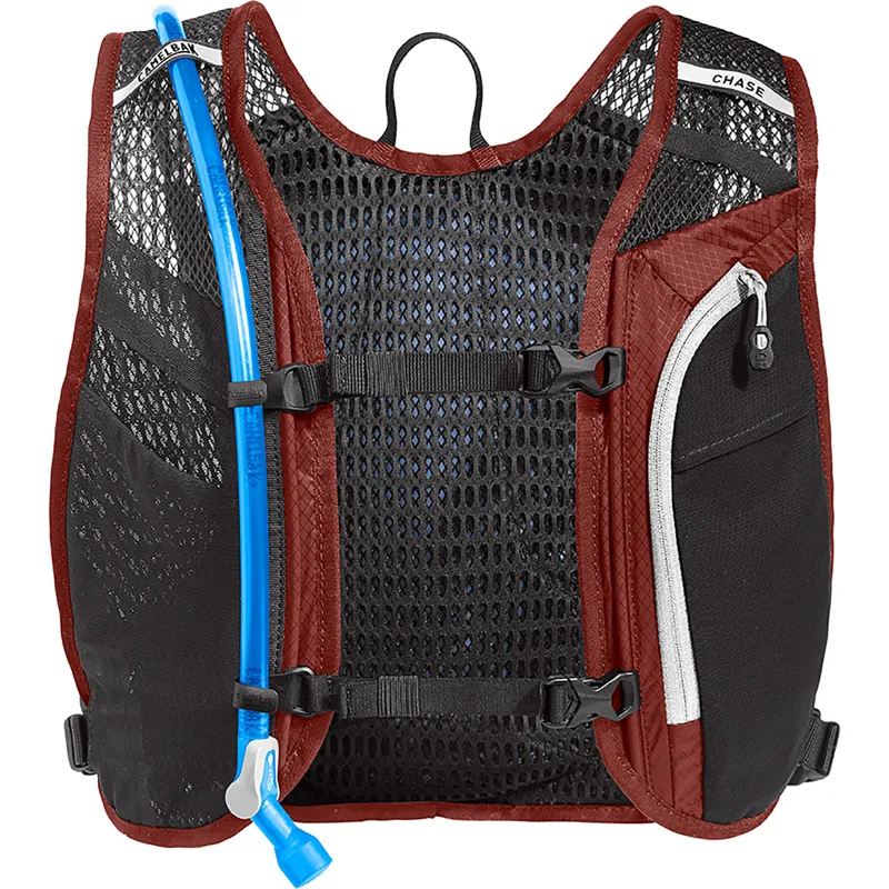 Camelbak Chase Bike Vest 4L with 1.5L Reservoir Fired Brick/White-3