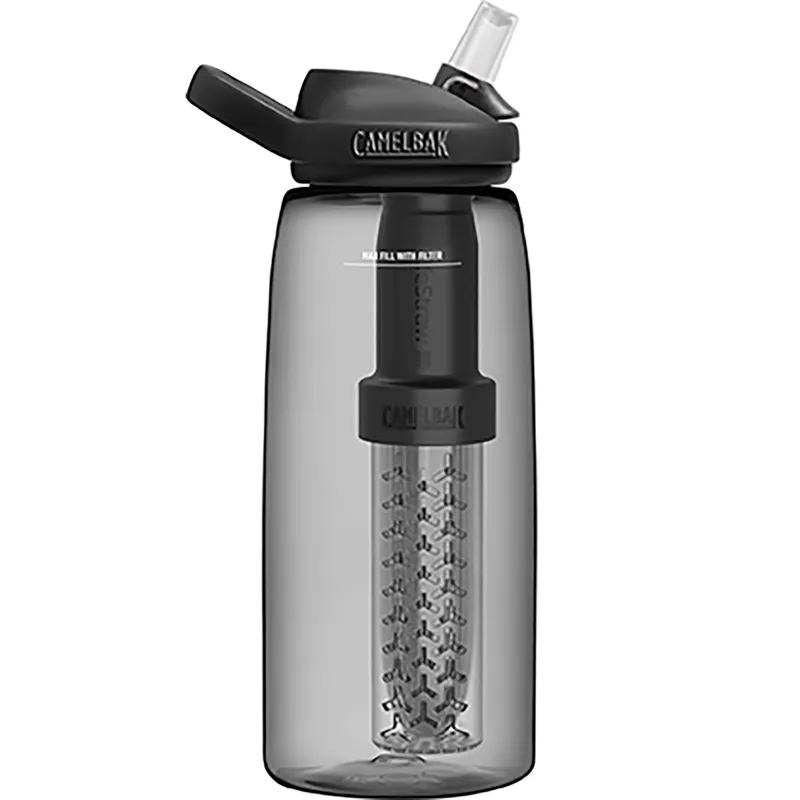 Camelbak Eddy+ Filtered Lifestraw Bottle 1L Charcoal-2