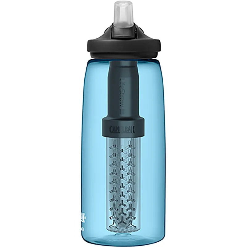 Camelbak Eddy+ Filtered Lifestraw Bottle 1L True Blue-1