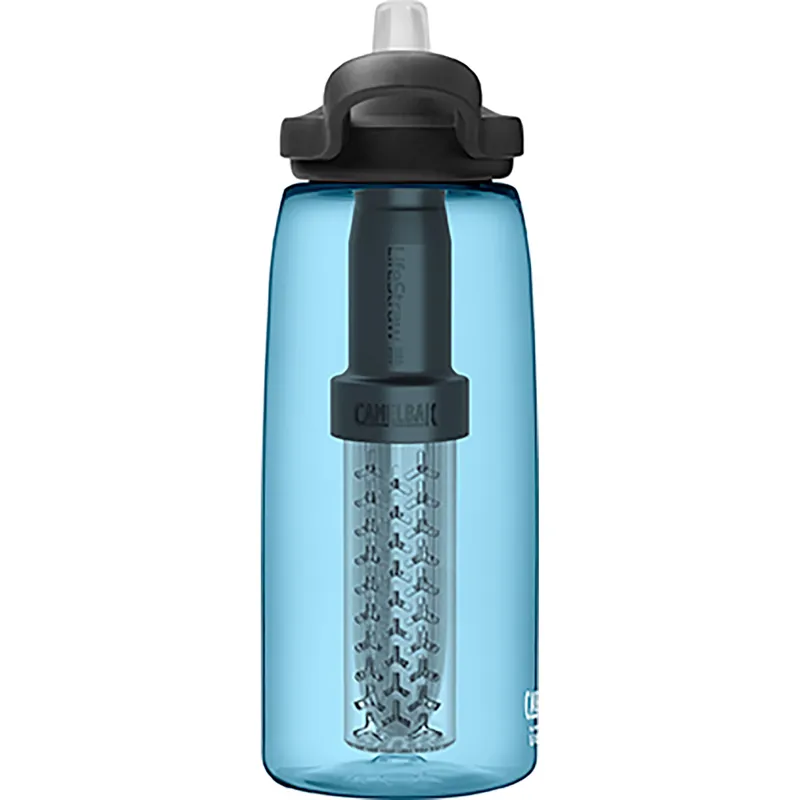Camelbak Eddy+ Filtered Lifestraw Bottle 1L True Blue-3