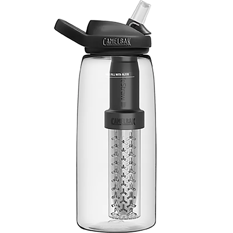 Camelbak Eddy+ Filtered Lifestraw Bottle 1L Clear-2
