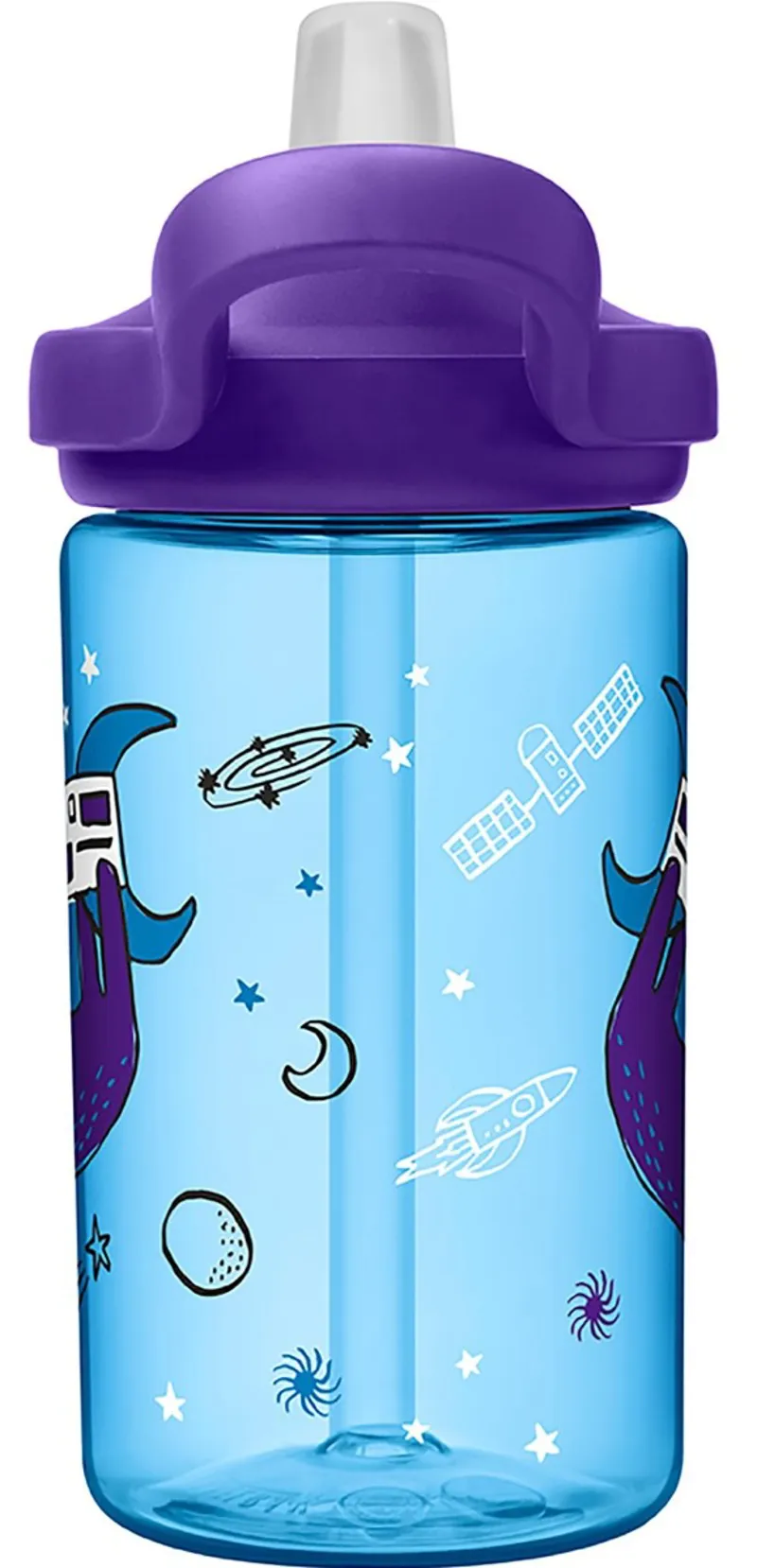 Camelbak Eddy+ Kid Tritan Renew Bottle 400ml Sloths In Space-3