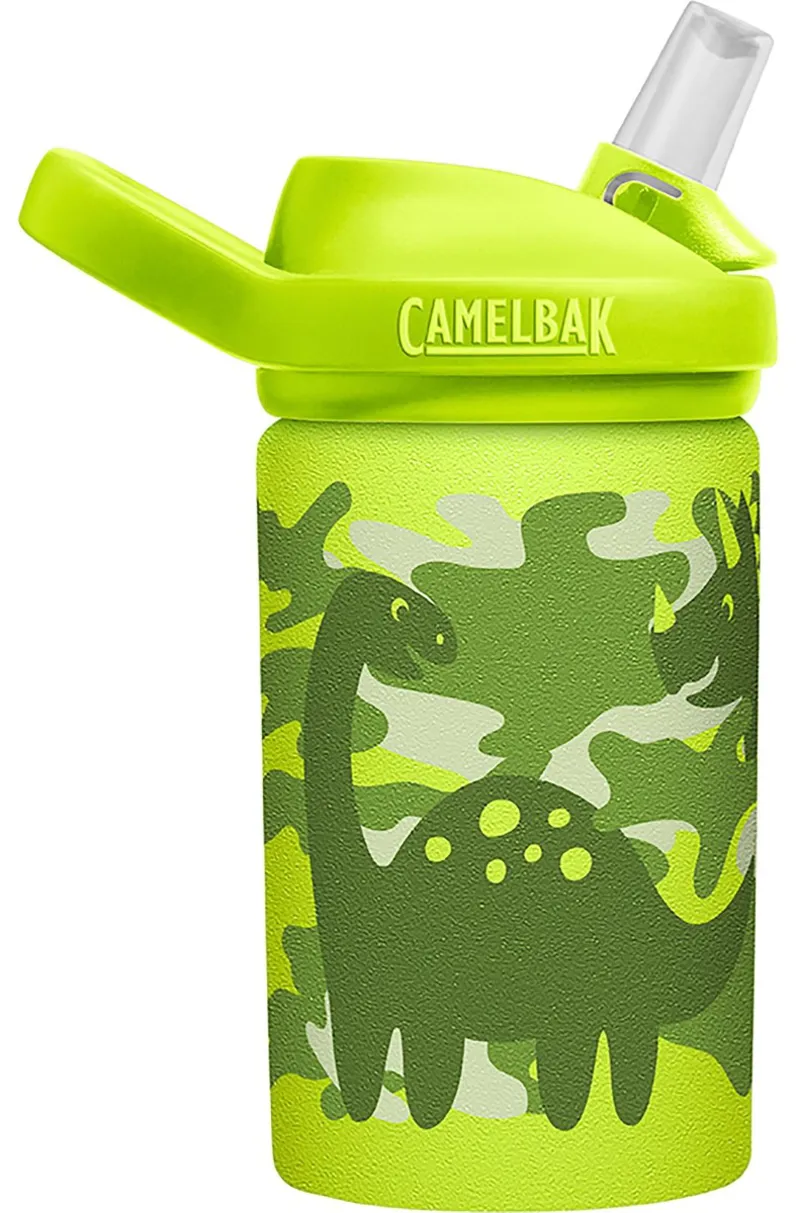 Camelbak Eddy+ Kids Single Wall 0.4L Bottle Dino Camo-2