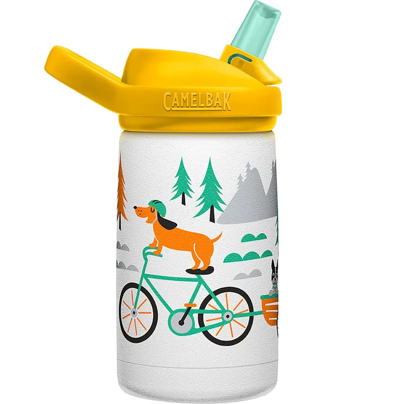 Camelbak Eddy+ Kids Sst Vacuum Insulated 350ml Biking Dogs-2