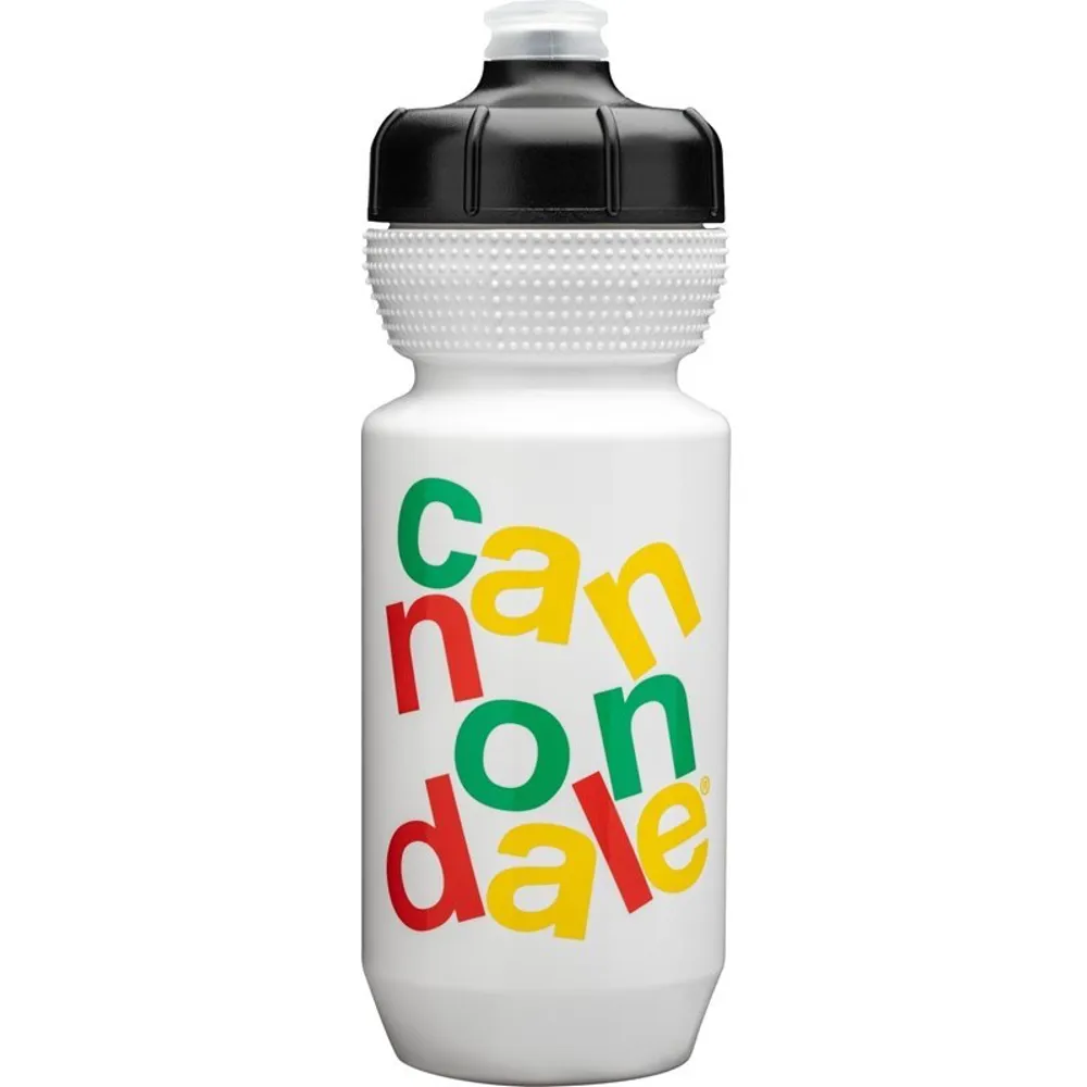 Cannondale Cannondale Gripper Stacked Bottle 600ml White/Yellow