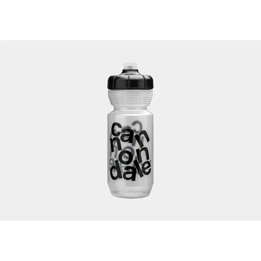 Cannondale Cannondale Gripper Stacked Bottle 600ml Clear/Black