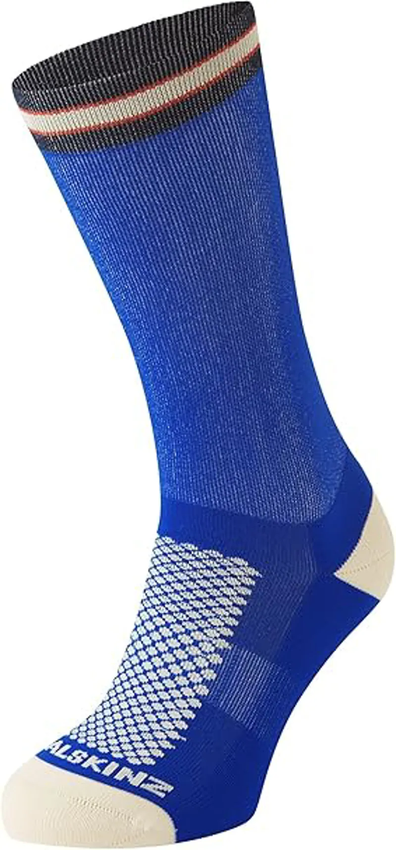 SealSkinz Caister Single Layer Mid Length Cycling Sock Blue-1