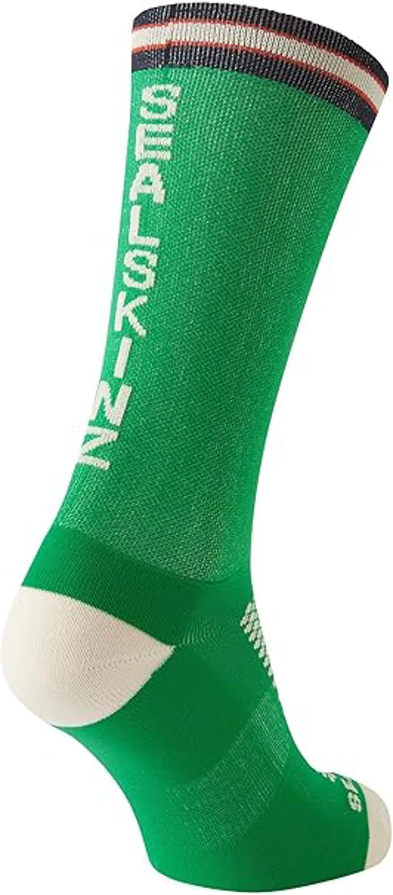 SealSkinz Caister Single Layer Mid Length Cycling Sock Green-1