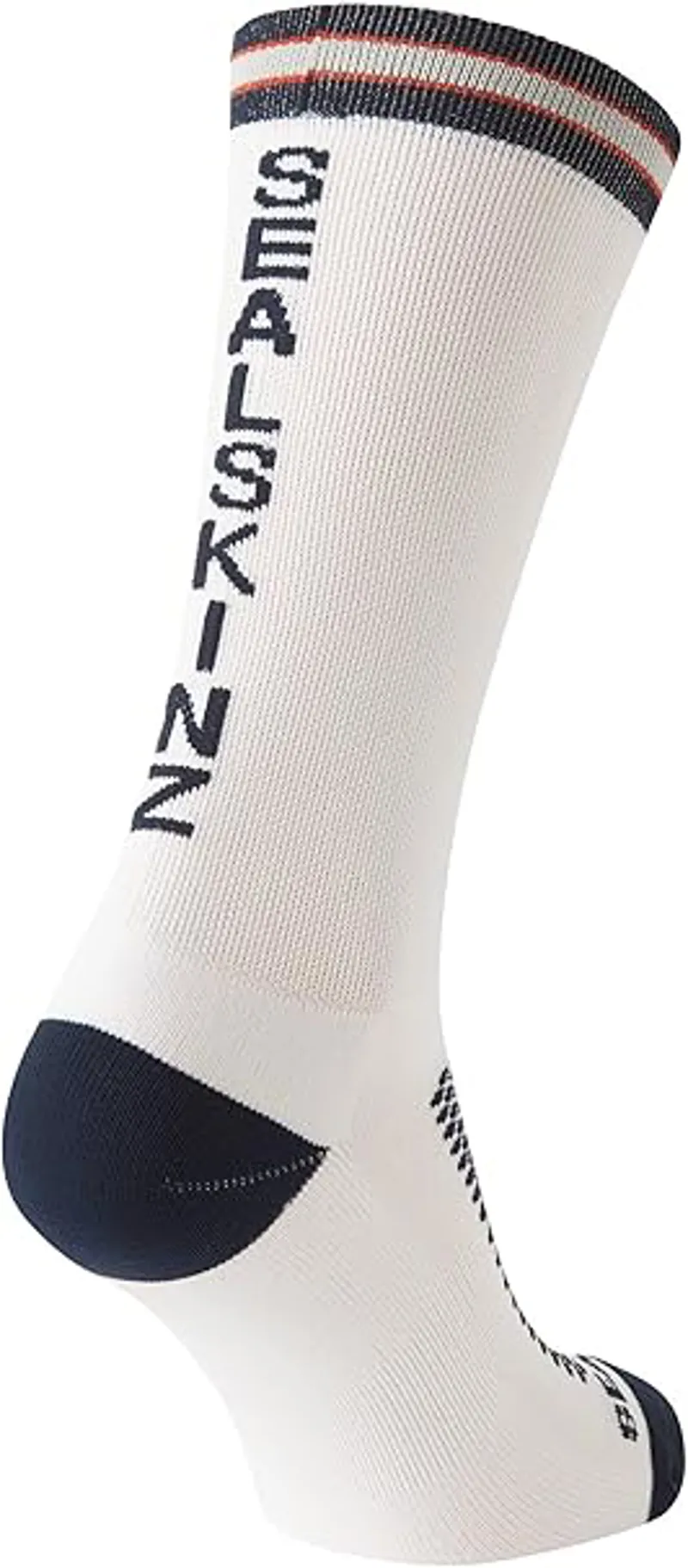 SealSkinz Caister Single Layer Mid Length Cycling Sock White-1