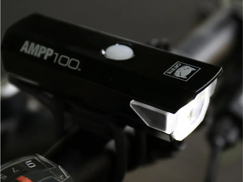 Cateye Ampp 100 Front Bike Light Black-3