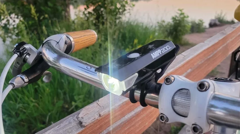 Cateye Ampp 200 Front Bike Light Black-4