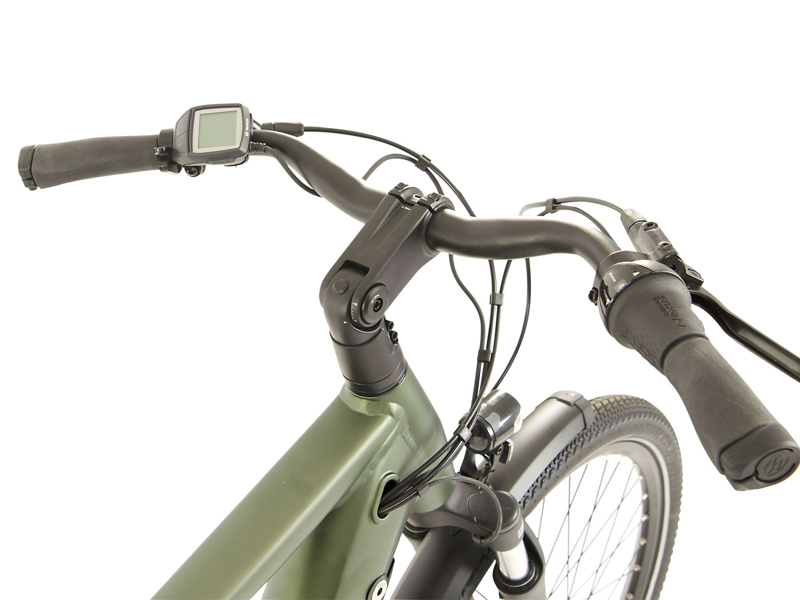 Raleigh Centros Cross Bar Electric Bikes 2023 Green-3