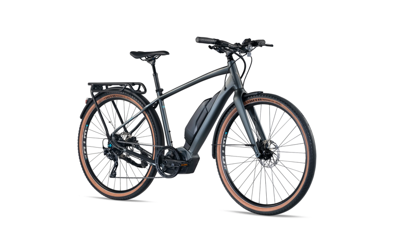 Whyte Clifton Electric Bike 2023 Matt Granite Silver/Blue-1