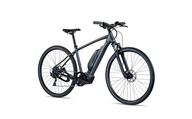 Whyte Coniston Electric Bike 2023 Matt Granite Grey/Blue-1